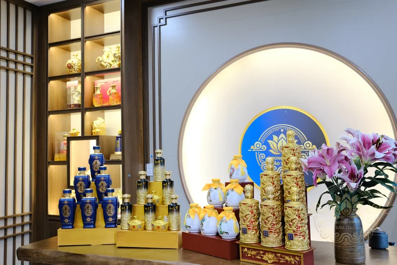 Rượu Mao Đài tại phong thuỷ Bảo Thiên