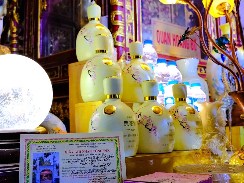 Ý nghĩa rượu Trung Quốc phong thủy